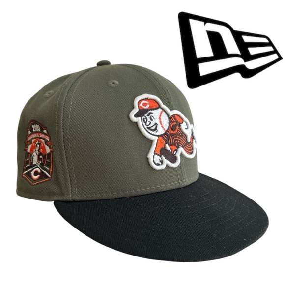 New Era Cincinnati Reds‎ VINTAGE 2003 Inaugural Season 7 5/8 Hat - Picture 1 of 6